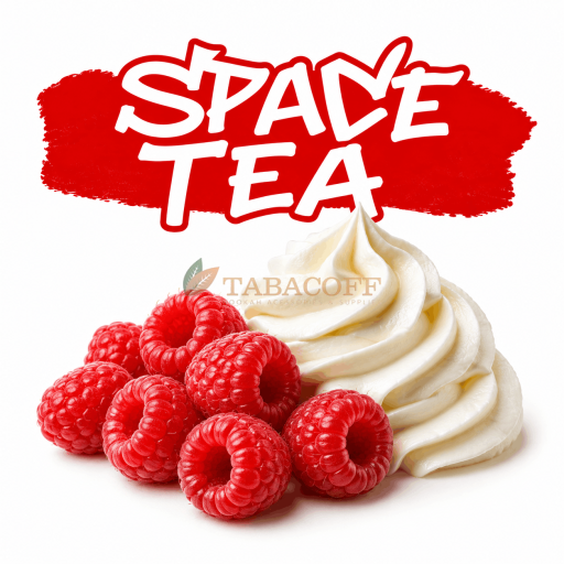 Бестабачная смесь Space Tea Raspberry Cream (Малина, Крем)  40 гр